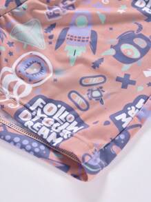 3pcs/Set Color Block Novelty & Cute Men's Boxer Shorts - Multicolor - View 4