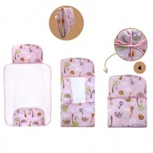 Nappy Changing Storage Bags - Safari bé xanh - Xem 6