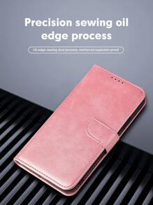 Funda para tarjetas de teléfono Funda vintage con tapa + soporte Funda protectora de teléfono de alta calidad - Compatible con 11/12/13/14/15 Pro Max, S24U, compatible con Oppo, compatible con Vivo, compatible con Redmi Note 11/12 Pro