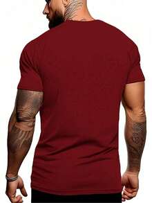 Men T-Shirts - Màu Tím - Xem 3