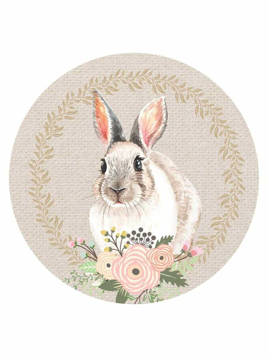 Arte e Cores Table Napkins - 兔子01 - 查看 1