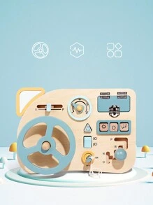 Đồ trang trí Giáng sinh 1PC Đồ chơi bảng gỗ giáo dục sớm bận rộn, Bảng bận rộn Motessori, Nhà chơi vô lăng lái xe hoàn hảo cho giáo dục sớm và quà tặng Giáng sinh Trường học, Học sinh, Văn phòng phẩm, Đồ dùng học tập Đồ dùng học tập - Nhiều màu - Xem 6