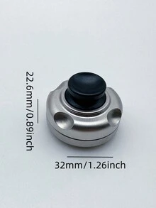 Từ tính Bay bổng Người lớn EDC Kim loại Đồ chơi thần tài ADHD Tay Giảm bớt căng thẳng Đồ Chơi - Bạc - Xem 3