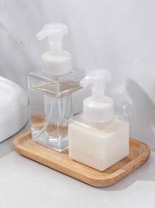 1 件皂液瓶、乳液可填充瓶、化妆品空瓶、洗手液瓶、洗发水瓶、乳液分配器、洗发水、洗手液、沐浴露、洗洁精、洗衣液分配器瓶、旅行可填充瓶、可填充空瓶、便携式乳液瓶家居浴室装饰秋季装饰返校