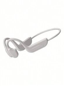 G4骨傳導無線耳機掛耳式,適用於各種手機-灰白色 - 白色 - 查看 2