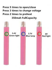510焊鐵電池筆調節電壓小型焊接套裝,含2入usb充電器 - 淺藍色 - 查看 4