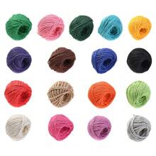 Colorful Jute Twine Durable Packing Materials Natural Twine Jute Rope/String 25 Meters For Gift Pakcing & Arts, Crafts & Gardening & Decoration - 1 Roll - View 4