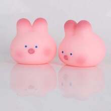Cherry Blossom Pig Nee-Doh Squishy Toy, Cute Stress Reducer, Fidget Toy - Cute Rabbit - View 8
