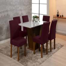 Chair Covers - Màu Đỏ Sâu - Xem 1