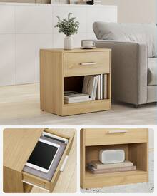 VASAGLE Nightstands - Mostaza Amarilla - Ver 2