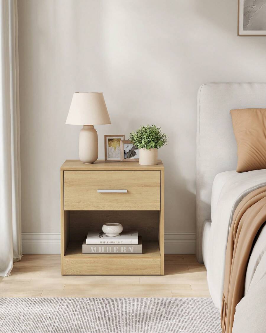 VASAGLE Nightstands - Mostaza Amarilla - Ver 1