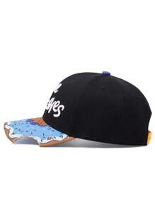 1 pièce Mode thème beignet unisexe baseball Hip-Hop Cap Street