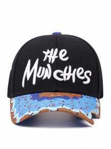 1 pièce Mode thème beignet unisexe baseball Hip-Hop Cap Street