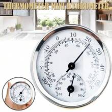 1只迷你吊掛式5cm直徑溫度計,準確刻度,適用於冰箱和家用 - 銀色 - 查看 8
