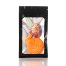 100 Miếng Laser Màu sắc Khung trang trí Âm dương Tự niêm phong Túi Với Đen Bối cảnh , Thích hợp Đối với Hộp Đựng Thực Phẩm , Ảnh ba chiều Cầu vồng Nhấp nháy Túi đựng đồ trang sức , Nhựa Kín gió Hoa tai & Vòng cổ Đóng gói , Giấy nhôm Cầu vồng Ánh sáng Premium Cái túi , Đối với Sắp xếp Và Lưu trữ Mặt hàng - 100 khung màu laser đen - Xem 10