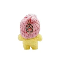 Llavero Peluche Lalafan Patito Kawai 15cm P/regalo D Calidad - Rosa - Ver 2