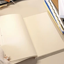 368 Pages Thick Notebook, Highly Attractive Value, Practical For Daily Use, Style Back To School - Black - View 4