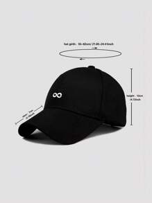 1pc Men's Adjustable Baseball Cap With Abstract Print Pattern, Casual And Simple Style For Daily Outfits - Multicolor - View 9