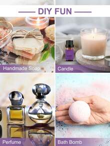 1入組植物芳香療法精油薰衣草 - 紫色 - 查看 6