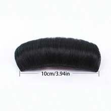 1pc Women's Hair Volume Boosting Base, Synthetic Hair Topper, Comb & Hair Clips Included