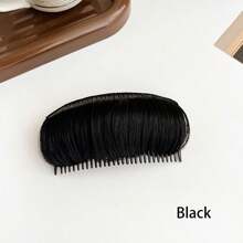 1pc Women's Hair Volume Boosting Base, Synthetic Hair Topper, Comb & Hair Clips Included