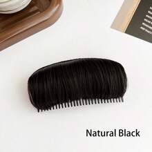 1pc Women's Hair Volume Boosting Base, Synthetic Hair Topper, Comb & Hair Clips Included