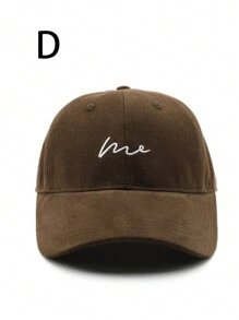 1頂男女通用厚實刷毛棒球帽,上有「me」刺繡字樣 - 彩色 - 查看 5