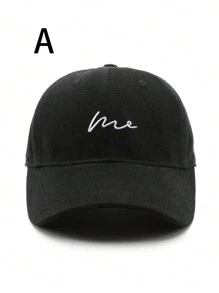 1頂男女通用厚實刷毛棒球帽,上有「me」刺繡字樣 - 彩色 - 查看 2