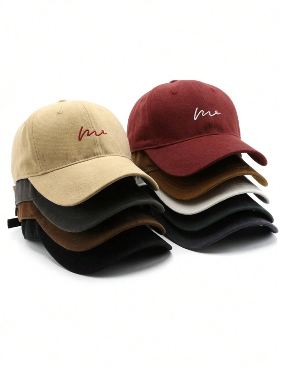 1頂男女通用厚實刷毛棒球帽,上有「me」刺繡字樣 - 彩色 - 查看 1