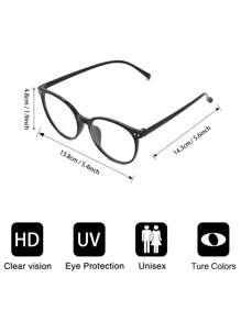 1pc Women Oval Fashion Photochromic Glasses For Stylish Daily Accessories For Summer Beach Vacation,Outdoor,Travel