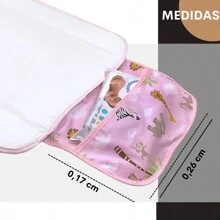 Nappy Changing Storage Bags - Safari bé xanh - Xem 2