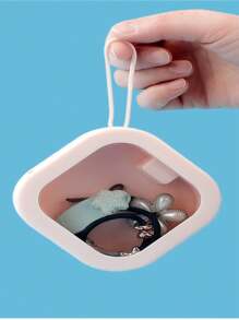 防尘防水便携式透明塑料收纳盒，适合旅行和整理 - 非常适合药丸、游戏、配件、电缆、电池、耳塞和玩具，随身携带化妆品收纳盒化妆品收纳袋迷你袋旅行小化妆盒配件化妆品架刷袋化妆品容器化妆包旅行必需品女士配件旅行用品化妆包化妆包化妆包化妆包 - 查看 5