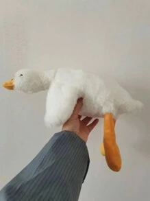 1pc Đồ chơi nhồi bông hình con ngỗng hoạt hình dễ thương, Búp bê hình con vịt nhiều màu Squishy hình con vịt, Ngỗng trắng, Đồ chơi nhồi bông hình con vịt, Thú nhồi bông hình con gà, Squishy dễ thương, Động vật nhồi bông - trắng - Xem 5