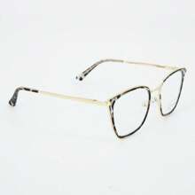 Lentes De Moda Ligeros Cisne Blanco - Blanco y Negro - Ver 3