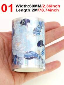 2m/roll Hoa Thú cưng Retro Cô gái Băng washi Làm sổ lưu niệm Hình dán Nhật ký Người dự định Mỹ học Cắt dán Chất liệu - nhiều màu - Xem 6