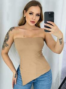 Women T-Shirts - 米色 - 查看 1