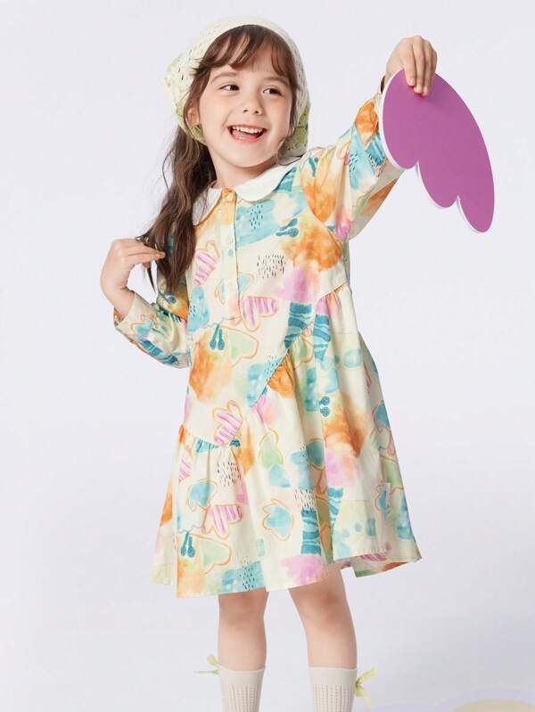 Balabala Toddler Girl Woven Dress