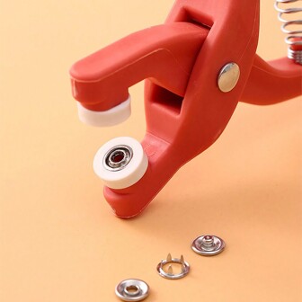 200 Sets Metal Snap Button Kit For Sewing, With Manual Pliers And Storage Box, Used For Diy Crafts, Clothing, Hats, Bags