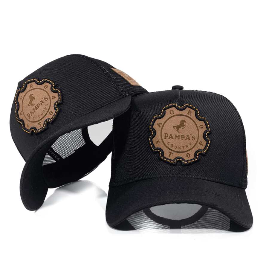 Men Beret Hats - 黑色 - 查看 1