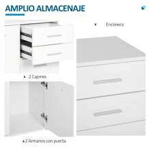 Storage Cabinets - White - View 3