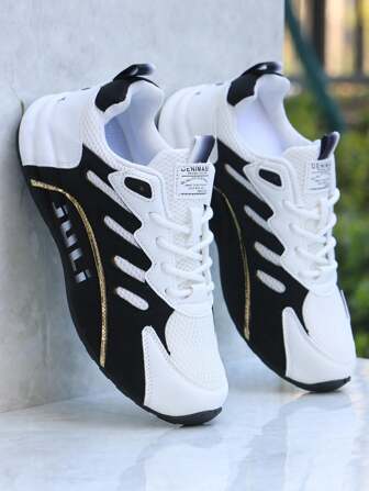 Men's Breathable Sports Casual Shoes, All Seasons, Versatile For Travel, Comfortable, Non-Slip, Running And Driving Shoes