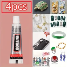 4/6/10pcs B7000 Jewelry Glue For Rhinestone Embedding, Gluing, Jewelry Making, Pearls, Handmade Accessories - Multicolor - View 5