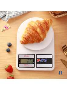 High Precision 10kg Digital Kitchen Scale With 2 Batteries For Fitness Diet - Hồng - Xem 3
