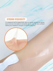 1pc Hair Extension Tape For Front Lace Wig Adhesive Double Sided Tape