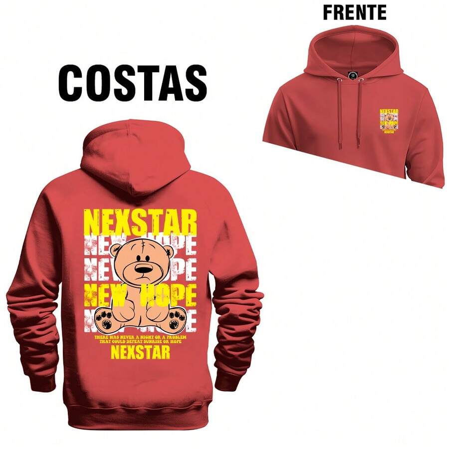 Nexstar Men Sweatshirts - Đỏ - Xem 1