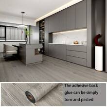 3m x 1 Rolle selbstklebende Bodenaufkleber mit Holzmaserung für einfaches DIY, Aufkleber, Wandtattoo, Vinyl-Aufkleber für Heimdekoration, Frühlingsdekoration zum Auffrischen Ihres Zuhauses, Rama Dekorationsaufkleber Geschenke Geburtstag Abschluss Bodenfliesen Bodenbelag selbstklebende Bodenfliesen Abziehen und Aufkleben Wohnzimmer Dekoration Raumdekoration Küche