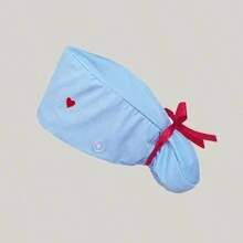 Gorros Para Mujeres Enfermeras Con Botones Ajustables, Titulares De Cola De Caballo Tipo Turbante Bouffant Para Enfermera Con Patrones - Multicolor - Ver 11