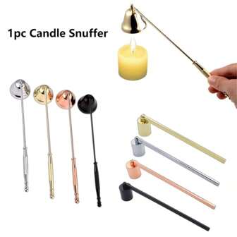 1 件不锈钢香薰蜡烛熄灭器灯芯盖创意家居蜡烛熄灭器铃铛蜡烛盖蜡烛盖万圣节、幽灵、秋季、节日、假日圣诞节、冬季、假日、节日、房间装饰、礼物