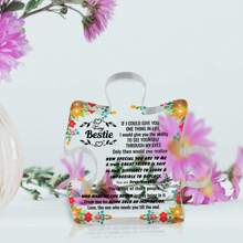 1pc 透明拼圖亞克力牌匾,送給摯友的禮物,給摯友的最佳生日禮物,摯友情誼禮物,貼心的摯友禮物,桌面裝飾標識亞克力,亞克力桌面裝飾,適合女性的友情禮物,非生物姐妹禮物,創意美學家居辦公裝飾禮物,桌上裝飾品,紀念禮物,理想的精緻禮物,藝術工藝裝飾品禮物,新居禮物,亞克力紀念禮物 - 彩色 - 查看 7