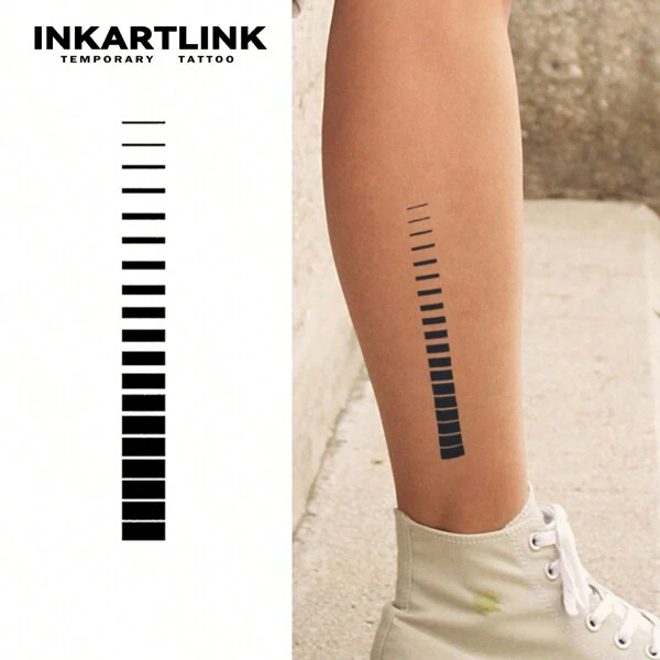 Tatuajes Temporales Adultos Niños Tatuajes Temporales Tattwo.me – Duran 2 Semanas, Resistentes Al Agua, Tinta Vegetal, 2 Adornos Para Recortar Certificado UE Cosmético
